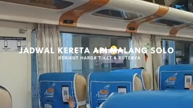 jadwal kereta api malang solo