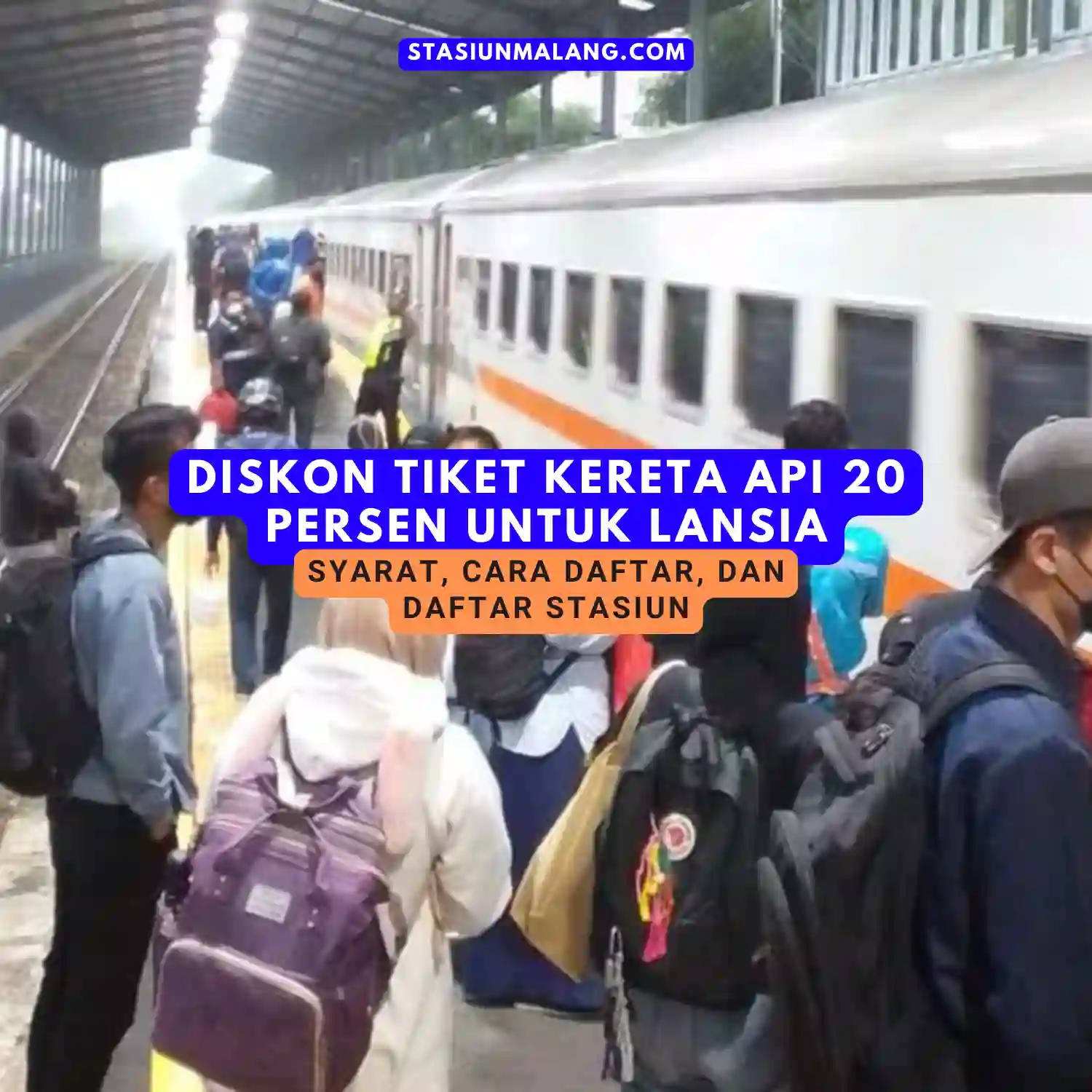 diskon tiket kereta api 20 persen untuk lansia