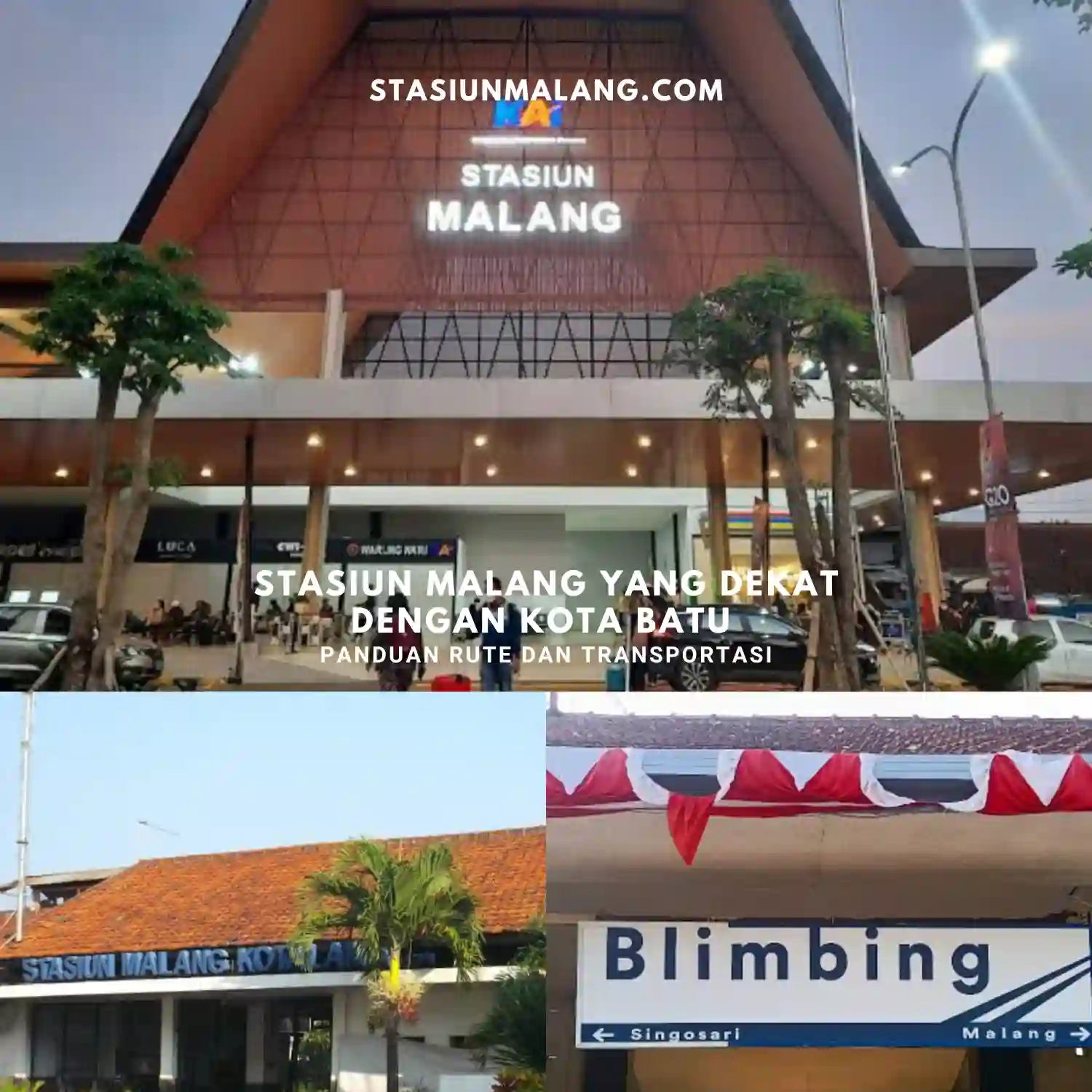stasiun malang yang dekat dengan kota batu