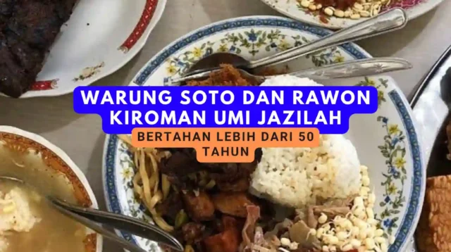 warung soto dan rawon kiroman umi jazilah
