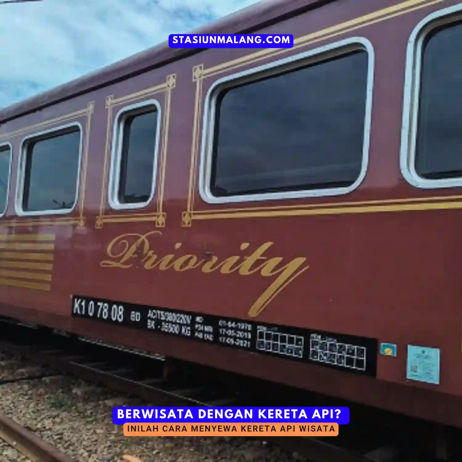 Cara Menyewa Kereta Api Wisata