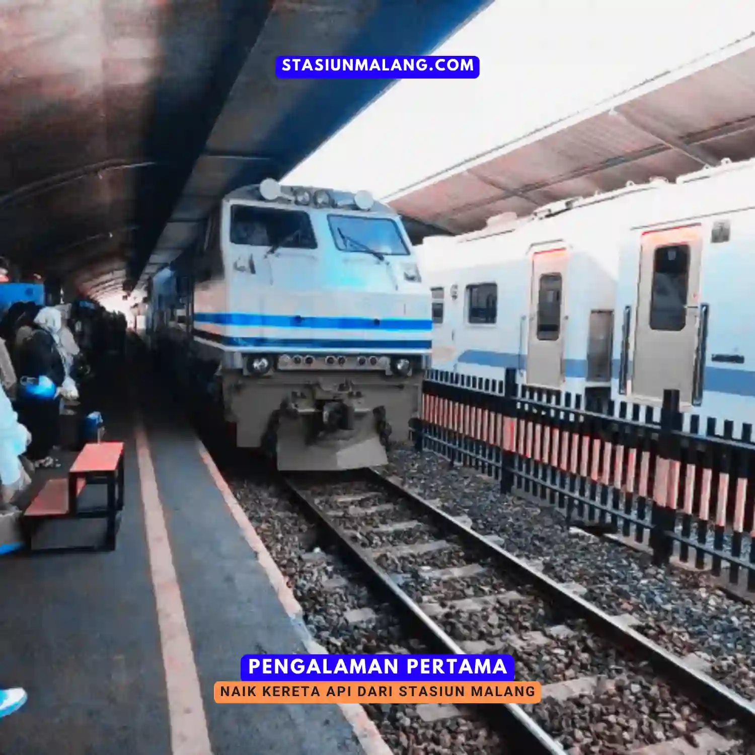 Pengalaman Pertama Naik Kereta Api dari Stasiun Malang